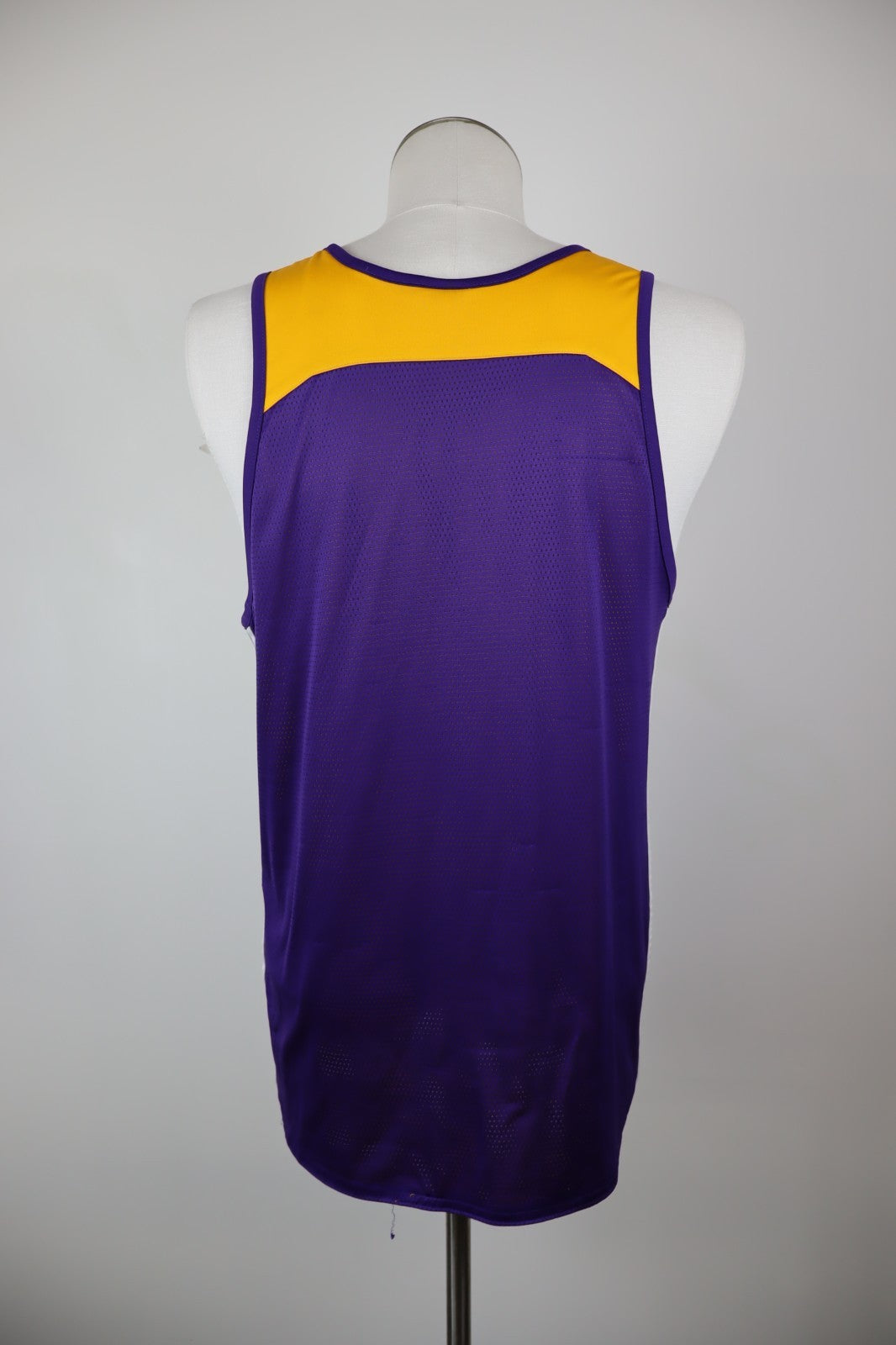 ADIDAS NBA L.A. LAKERS MAGLIA CANOTTA BASKET NBA UOMO M MAN JERSEY DOUBLE FACE