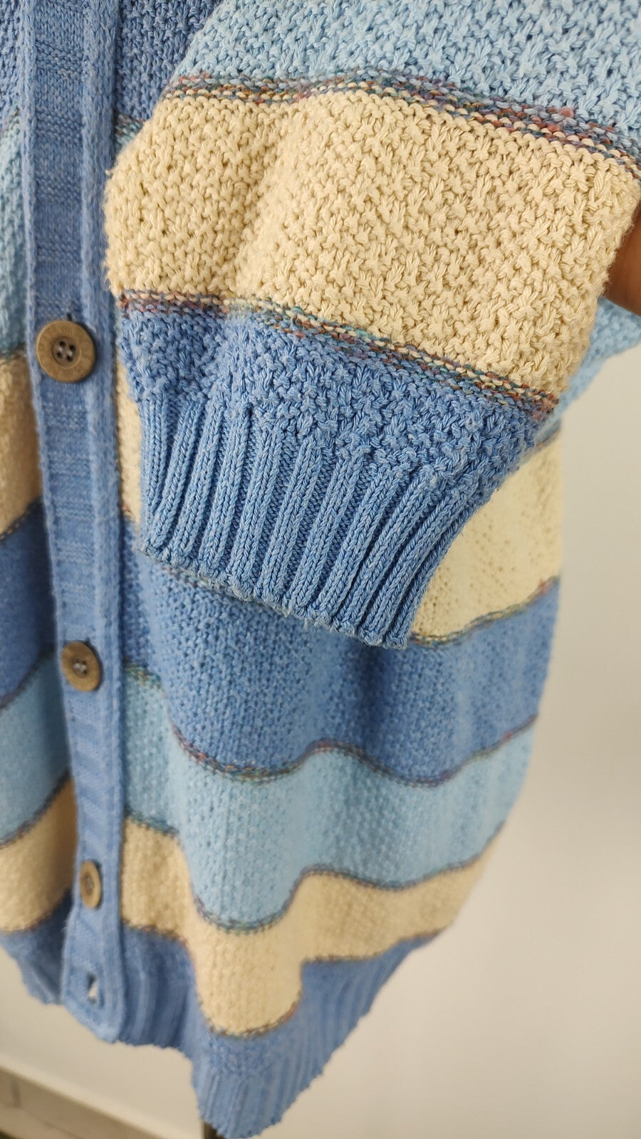 NORTH POLE  MAGLIONE CARDIGAN VINTAGE UOMO Tg. XL MAN SWEATER CASUAL