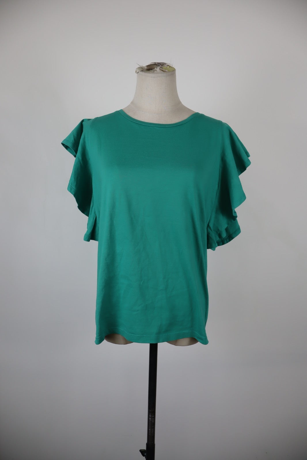 MARELLA MAGLIA DONNA TG. L WOMAN CASUAL VINTAGE T-SHIRT TOP COTONE