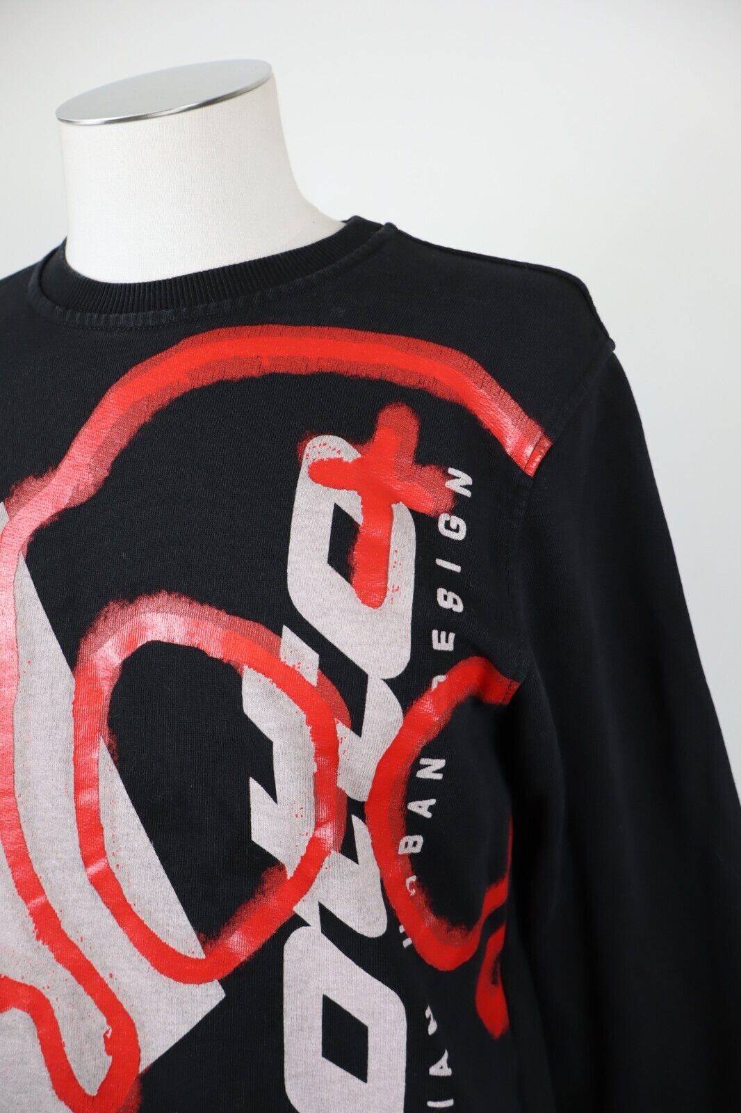 LOTTO BUT NOT FELPA MAGLIA COTONE UOMO Tg S MAN COTTON JACKET SWEATSHIRT VINTAGE
