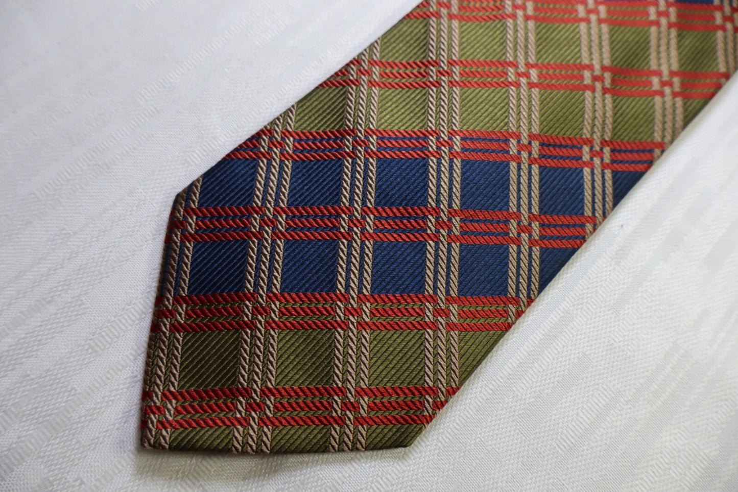 PROCHOWNICK 100%  SILK TIE SETA CRAVATTA NECKTIE MADE IN ITALY