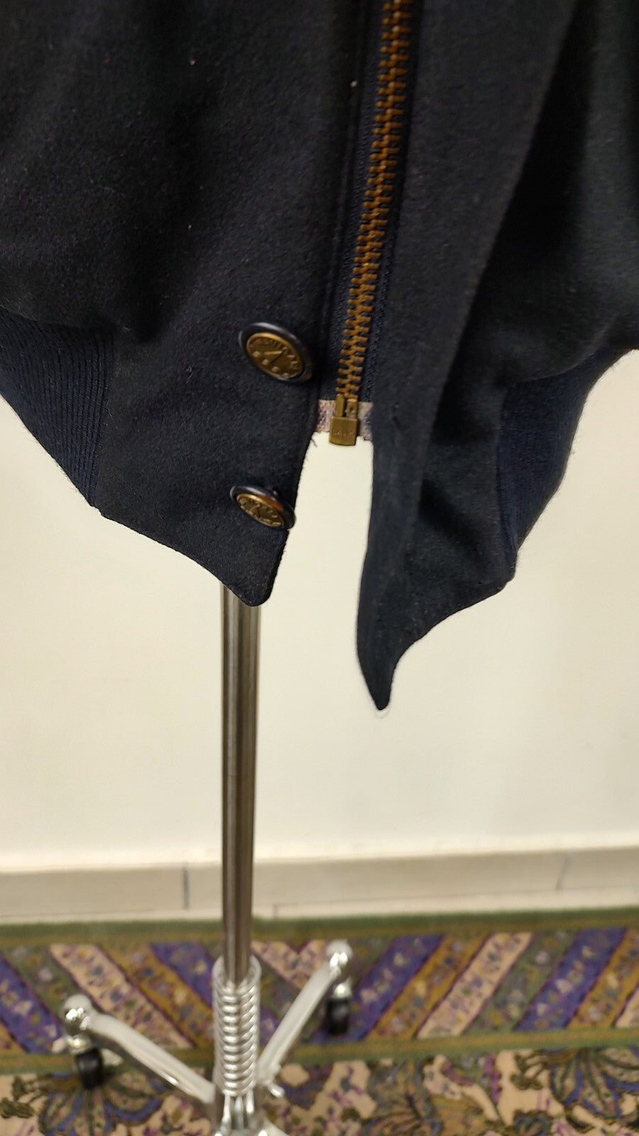 NAVIGARE GIUBBINO LANA UOMO  Tg 2XL MAN CASUAL VINTAGE JACKET