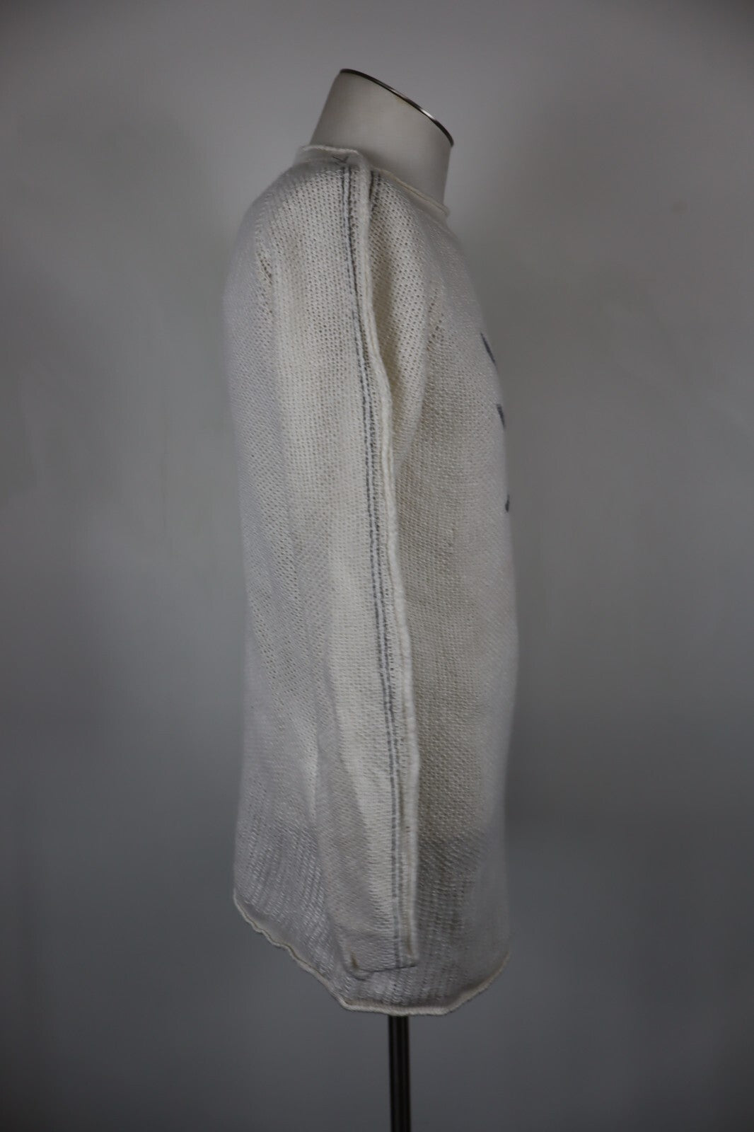 ARMANI JEANS MAGLIA DONNA TG M WOMAN T-SHIRT CASUAL VINTAGE LINO LINEN