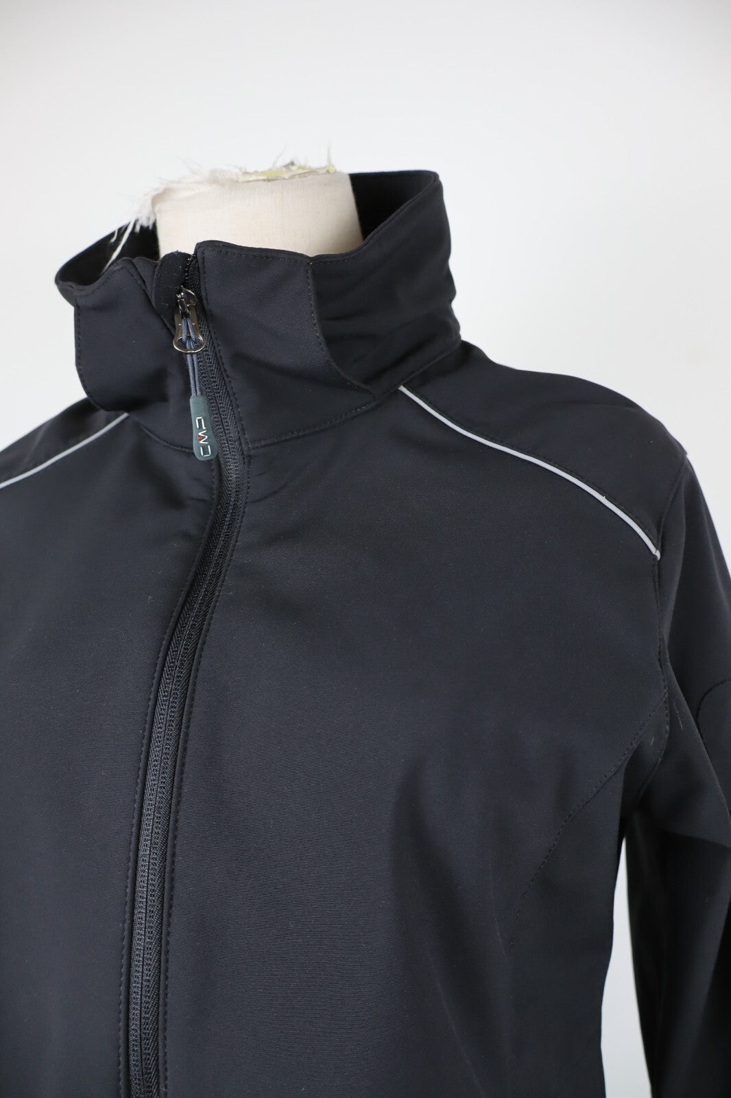 CMP FELPA CON ZIP JACKET DONNA Tg 42 WOMAN CASUAL VINTAGE SPORT SWEATSHIRT