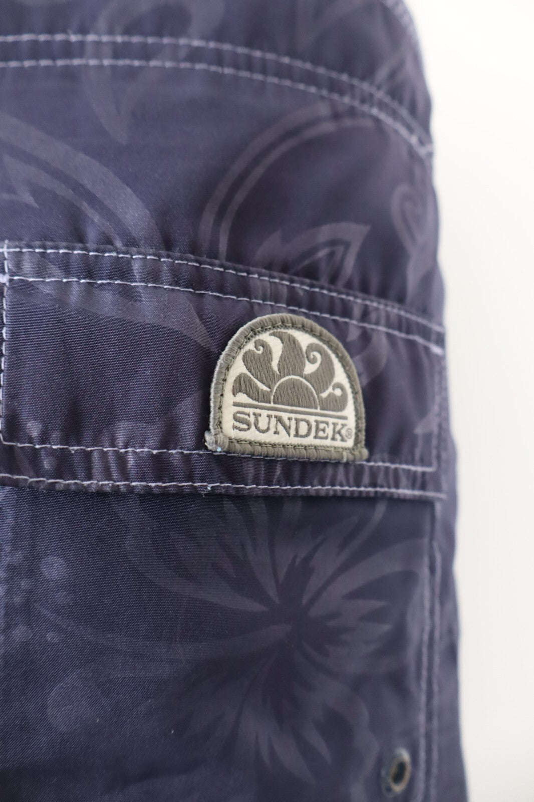 SUNDEK COSTUME PANTALONCINO MARE UOMO TG 32 MEN SWIMSUIT VINTAGE CASUAL