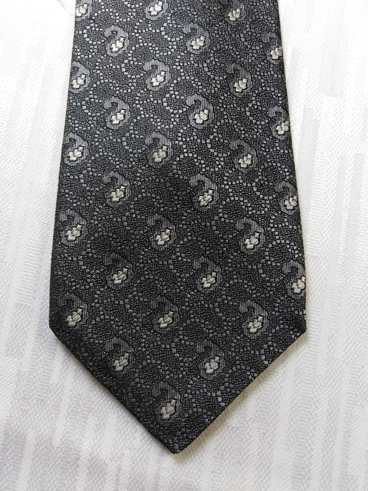 TRUSSARDI 100% SILK TIE SETA CRAVATTA NECKTIE MADE IN ITALY CLASSIC