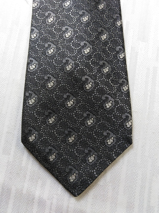 TRUSSARDI 100% SILK TIE SETA CRAVATTA NECKTIE MADE IN ITALY CLASSIC