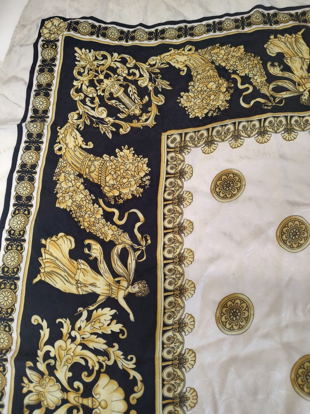 FOULARD 100% SILK SETA SCARVES SCIARPA SCARF SQUARE MADE ITALY
