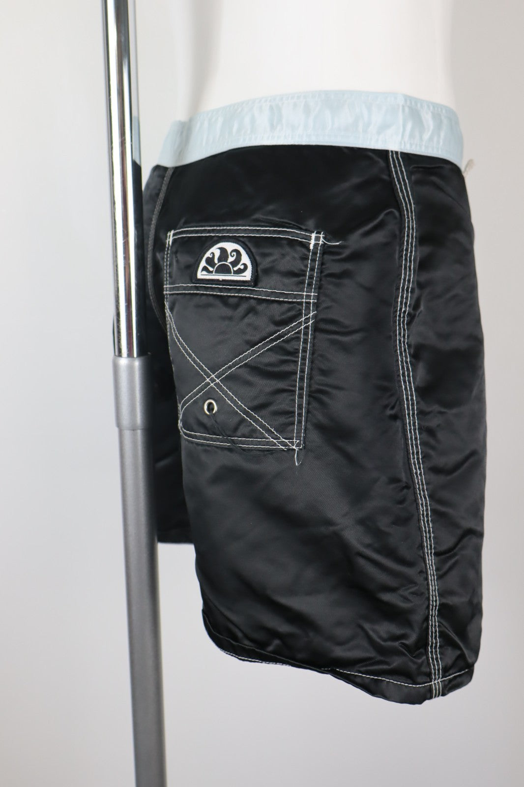 SUNDEK COSTUME PANTALONCINO MARE UOMO TG 32 MEN SWIMSUIT VINTAGE CASUAL LOGO