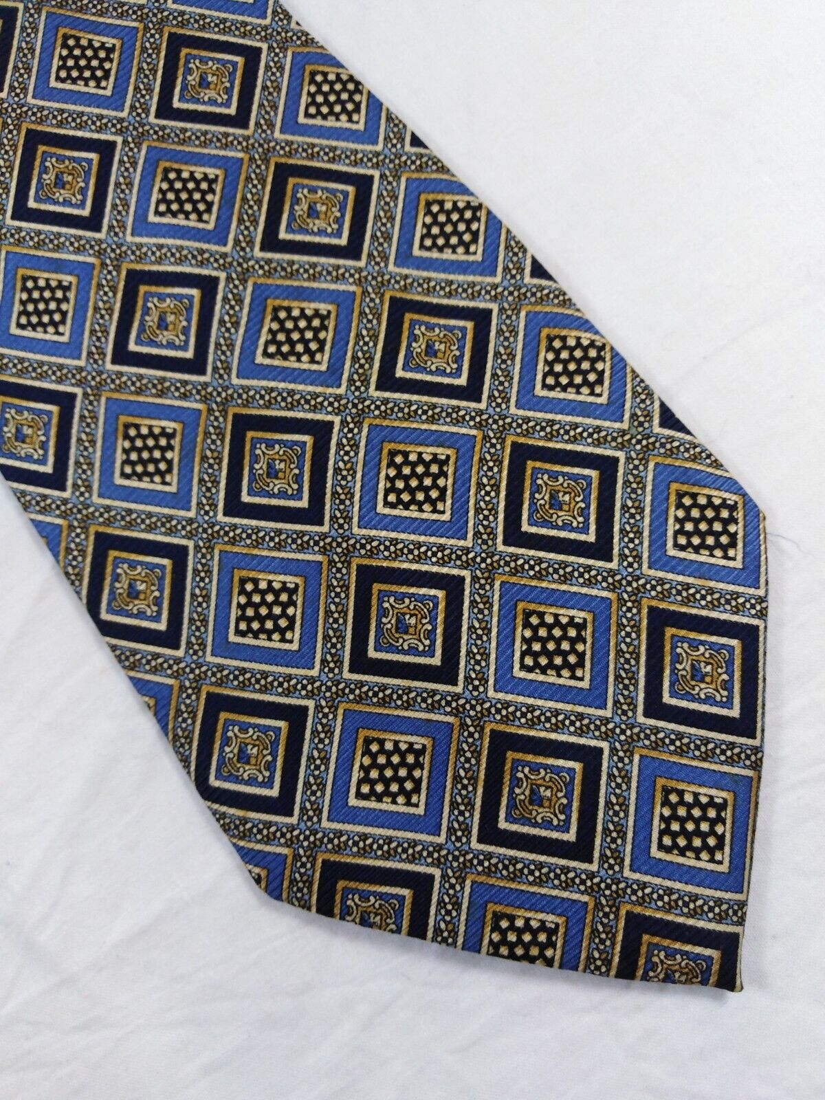 ENRICO COVERI 100%  SILK TIE SETA CRAVATTA NECKTIE MADE IN ITALY