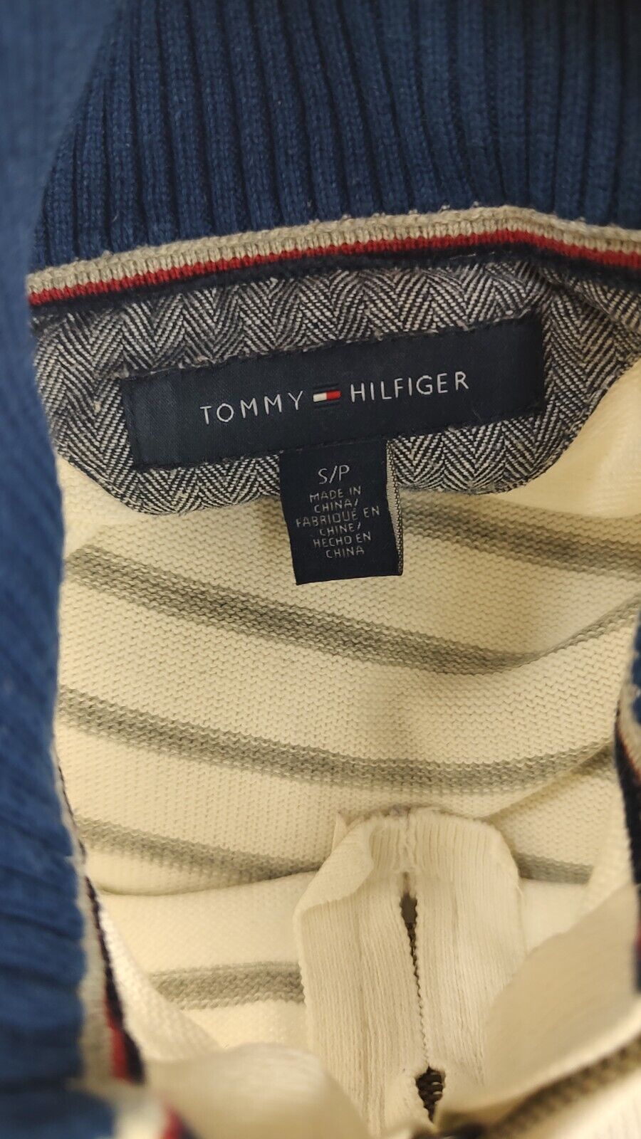 TOMMY HILFIGER MAGLIONE COTONE DONNA Tg. S WOMAN CASUAL SWEATER