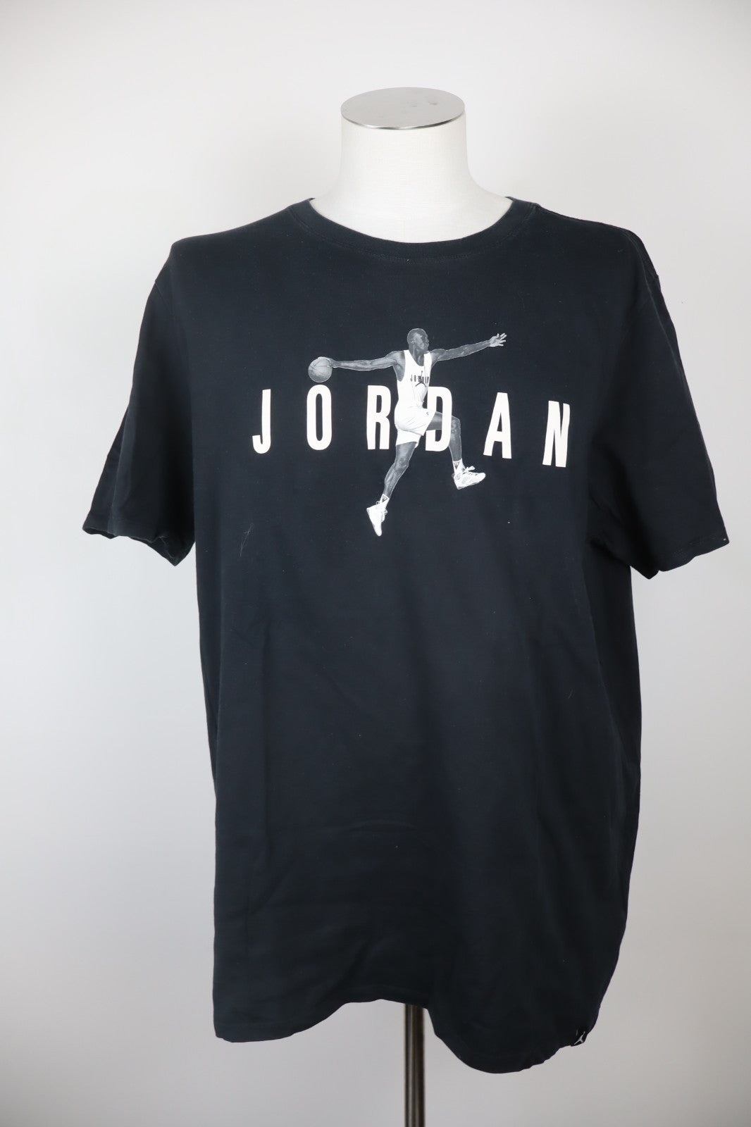 AIR JORDAN MAGLIA UOMO TG. XL MAN T-SHIRT VINTAGE CASUAL COTONE COTTON LOGO