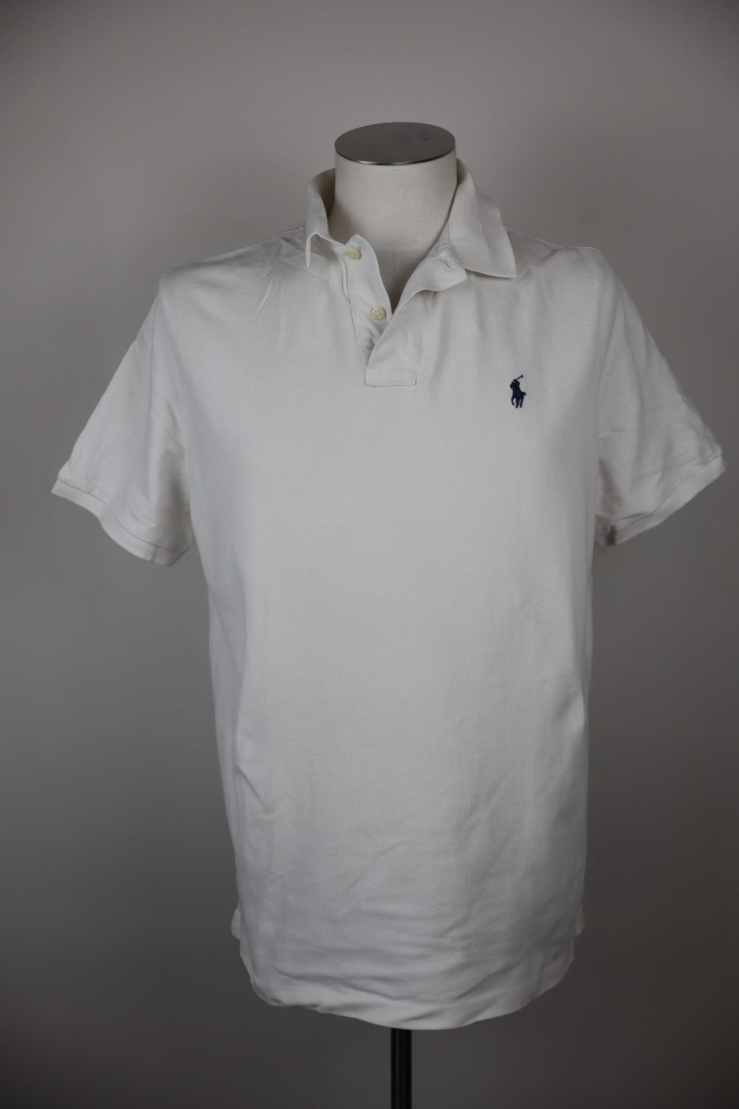 RALPH LAUREN MAGLIA POLO UOMO COTONE TG L MAN COTTON T-SHIRT CASUAL VINTAGE
