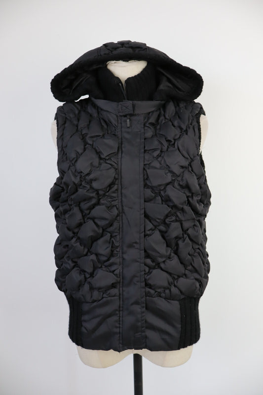 GIUBBINO GILLET SMANICATO DONNA L JACKET MINIMALISTA PUFFER VINTAGE Y2K 2000'S