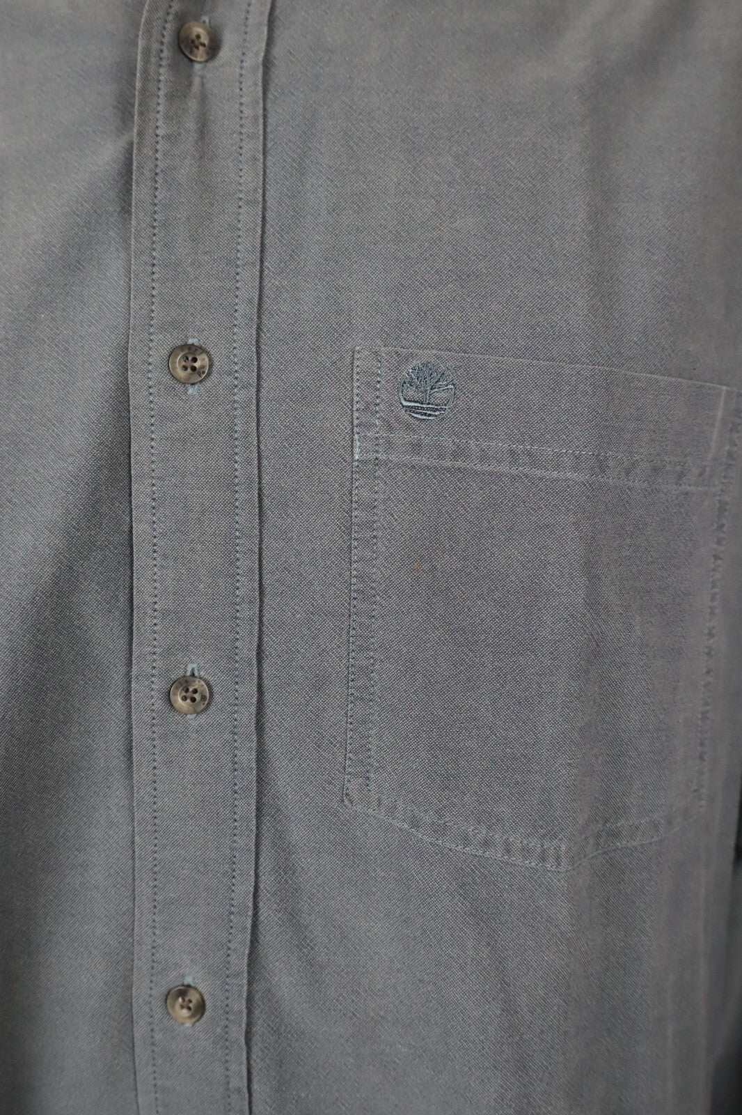 TIMBERLAND CAMICIA UOMO TG. M MAN CASUAL SHIRT VINTAGE SHIRT COTONE