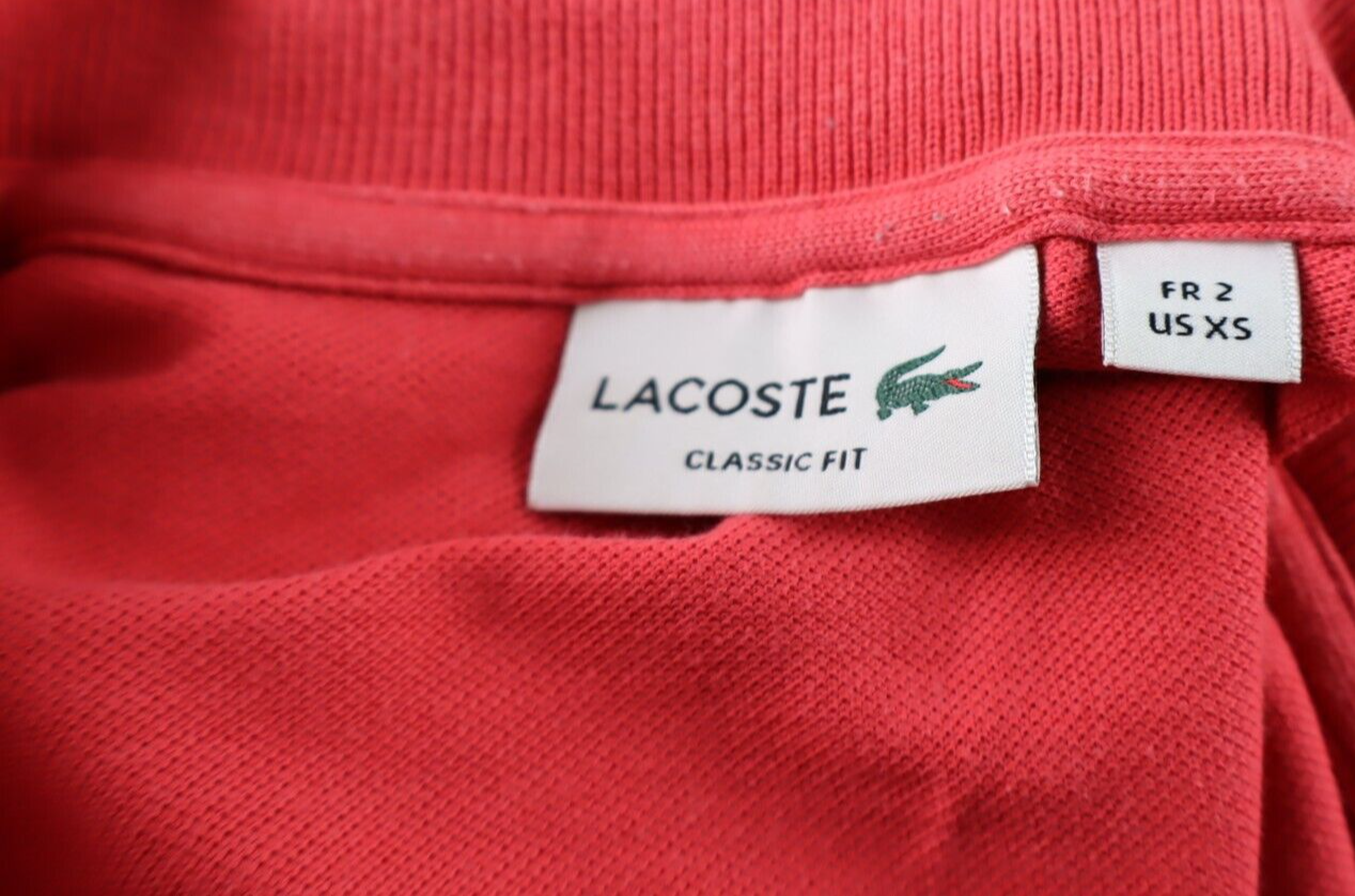 LACOSTE MAGLIA UOMO COTONE TG. 2 MAN COTTON POLO SHIRT CASUAL VINTAGE
