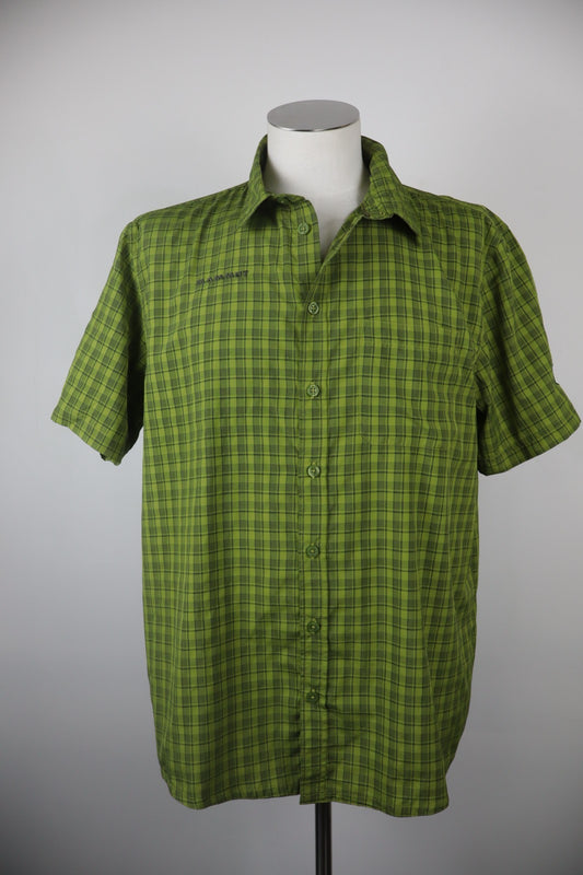 MAMMUT CAMICIA UOMO TG. XL MAN CASUAL VINTAGE  T-SHIRT COTONE COTTON TASCA LOGO