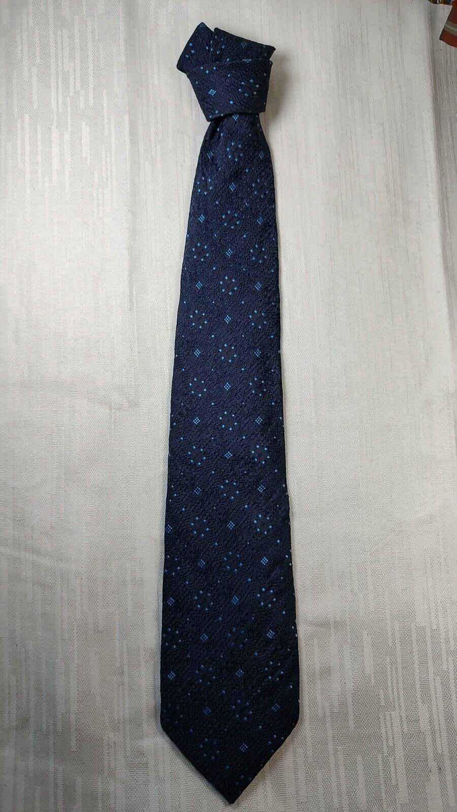 ZANOLINI 100% SILK TIE SETA CRAVATTA NECKTIE MADE IN ITALY CLASSIC