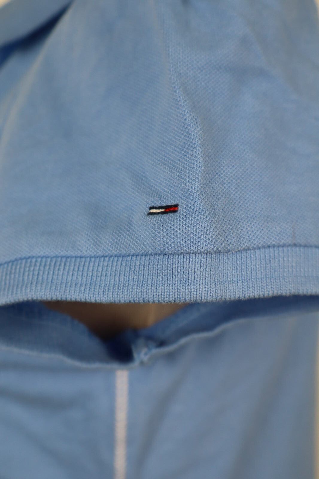 TOMMY HILFIGER DENIM POLO MAGLIA T-SHIRT DONNA COTONE TG M WOMAN CASUAL VINTAGE