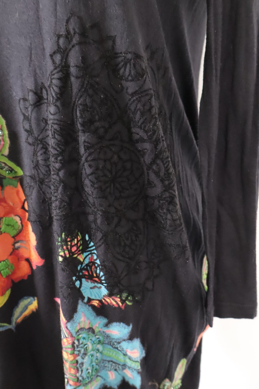 DESIGUAL VESTITO DONNA TG. S WOMAN CASUAL VINTAGE DRESS ITALIA