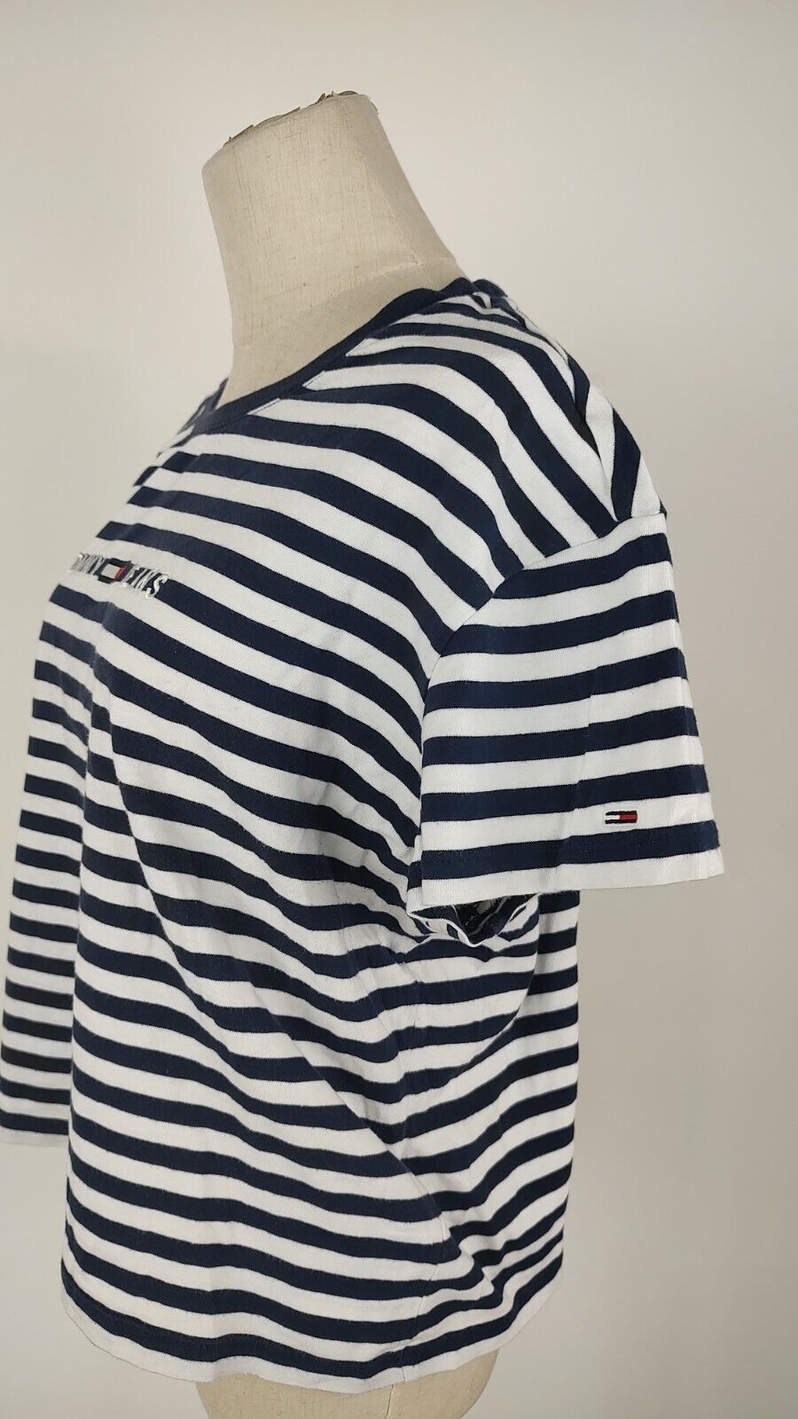 TOMMY JEANS MAGLIA DONNA TG. M WOMAN CASUAL VINTAGE TOP T-SHIRT COTONE