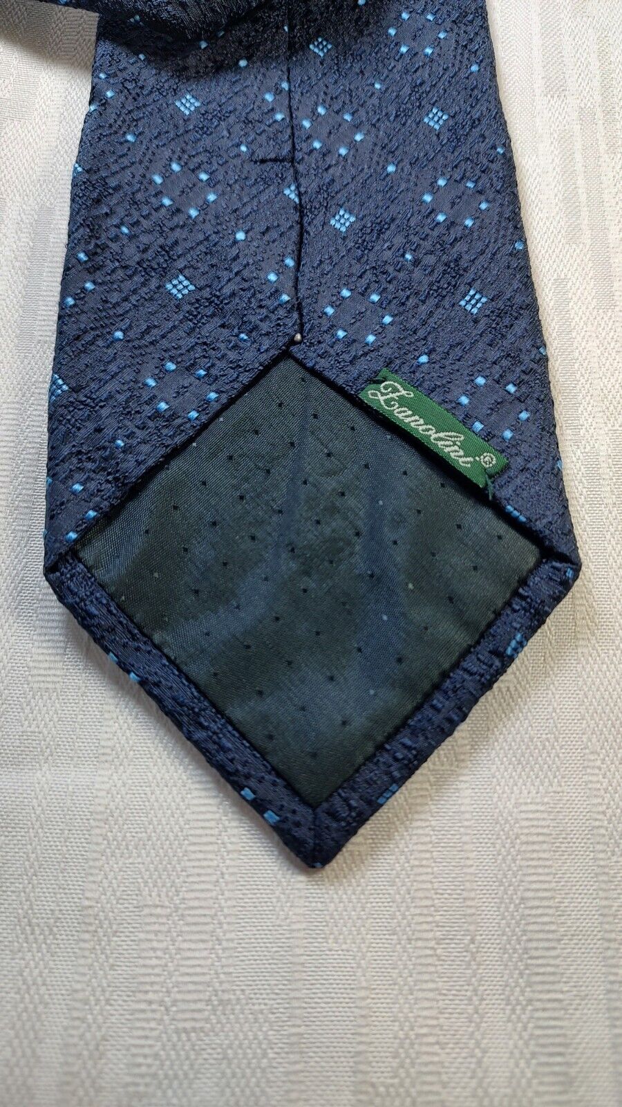 ZANOLINI 100% SILK TIE SETA CRAVATTA NECKTIE MADE IN ITALY CLASSIC