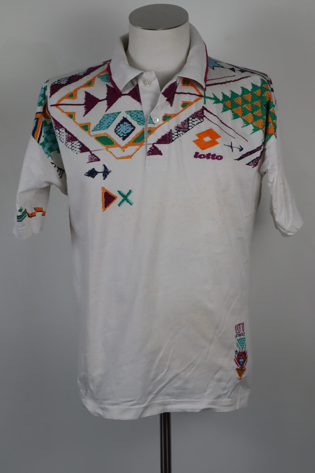 LOTTO PRO TENNIS MAGLIA POLO T-SHIRT UOMO Tg L MAN SPORT VINTAGE
