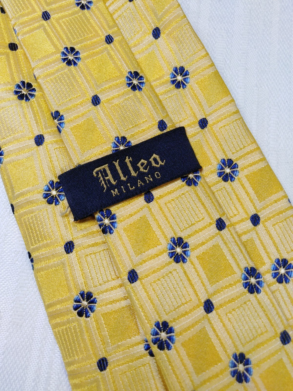 ALTEA MILANO 100% SILK TIE SETA CRAVATTA NECKTIE MADE IN ITALY CLASSIC