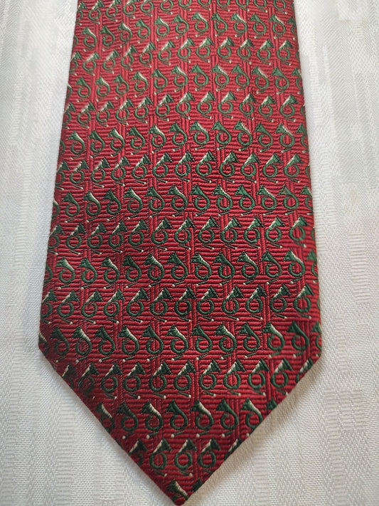 TINO COSMA 100% SILK TIE SETA CRAVATTA NECKTIE MADE IN ITALIA CLASSIC