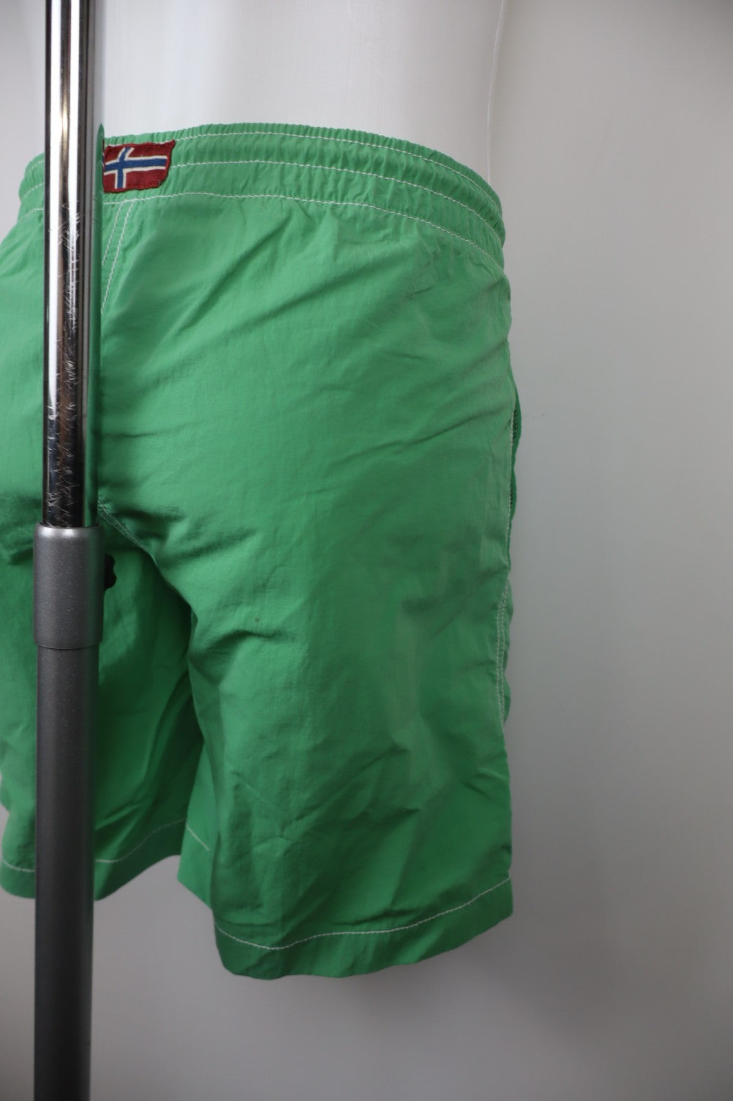 NAPAPIJRI COSTUME PANTALONCINO MARE UOMO TG L MEN SWIMSUIT VINTAGE CASUAL VERDE