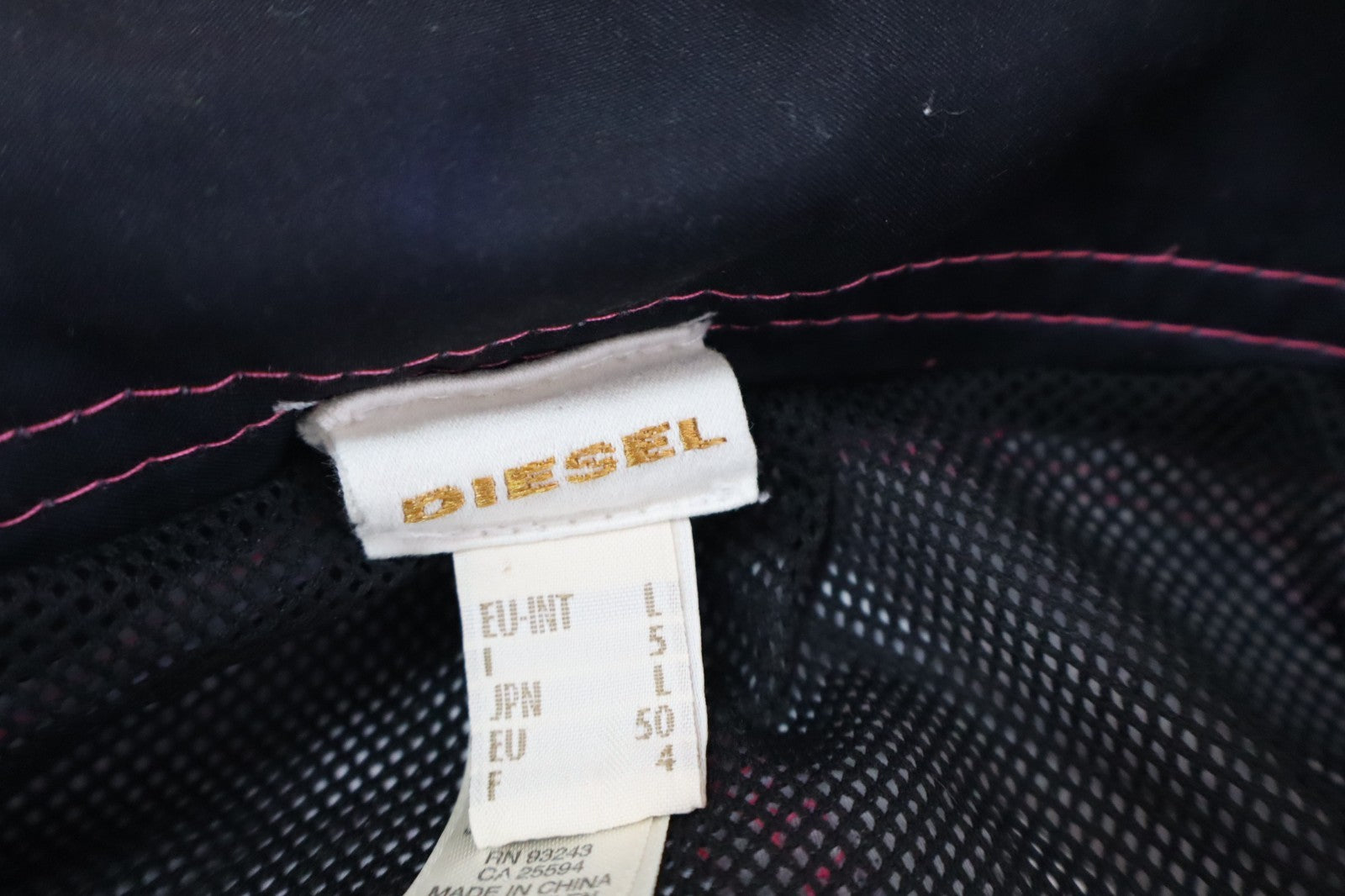 DIESEL COSTUME PANTALONCINO MARE UOMO TG 5  MEN SWIMSUIT VINTAGE CASUAL LOGO