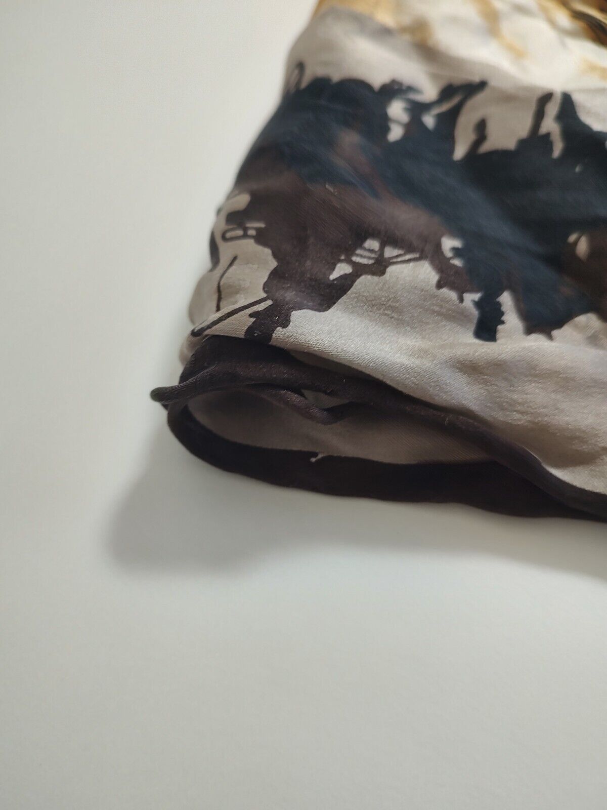 COVERI COLLECTION FOULARD 100% SILK SETA SCARVES SCARF SQUARE MADE ITALY UNISEX