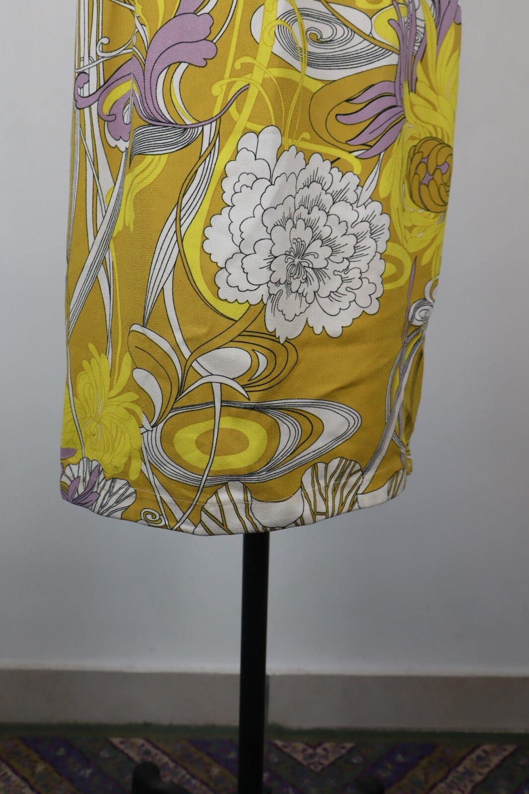 COVERI FACTORY VESTITO ABITO DONNA TG. L WOMAN CASUAL VINTAGE DRESS