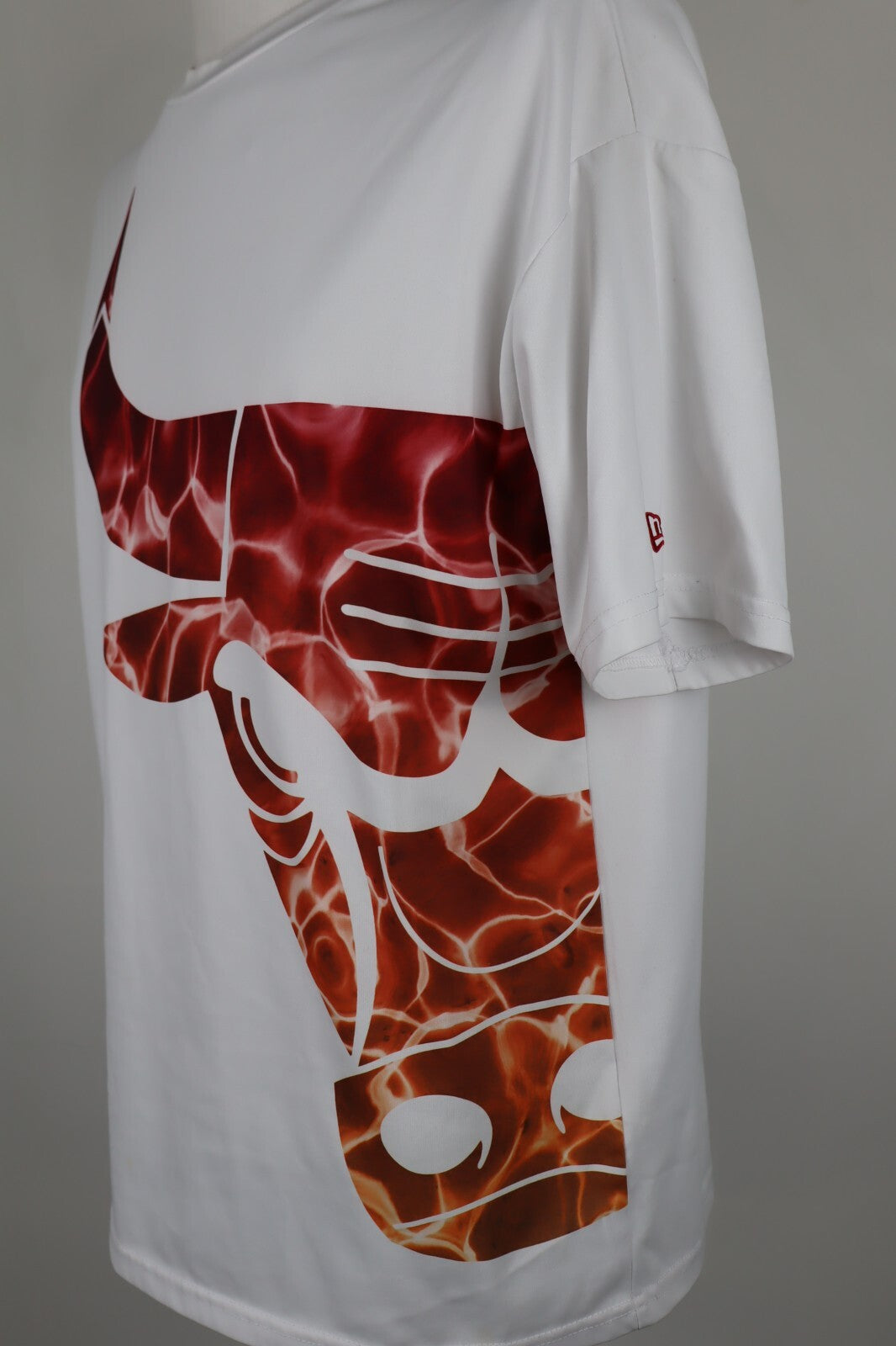 NEW ERA T-SHIRT UOMO Tg M MAN CASUAL VINTAGE SPORT SWEATSHIRT CASUAL NBA BULLS