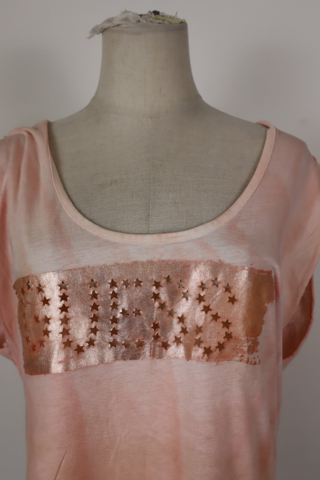 GUESS MAGLIA DONNA TG. M WOMAN CASUAL VINTAGE T- SHIRT