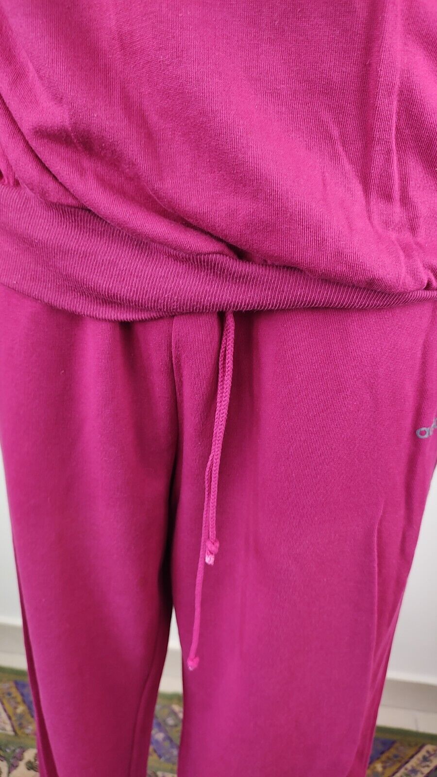 ADIDAS TUTA COMPLETA DUE PEZZI Tg. 8 TRACKSUIT JACKET PANTS UOMO SPORT
