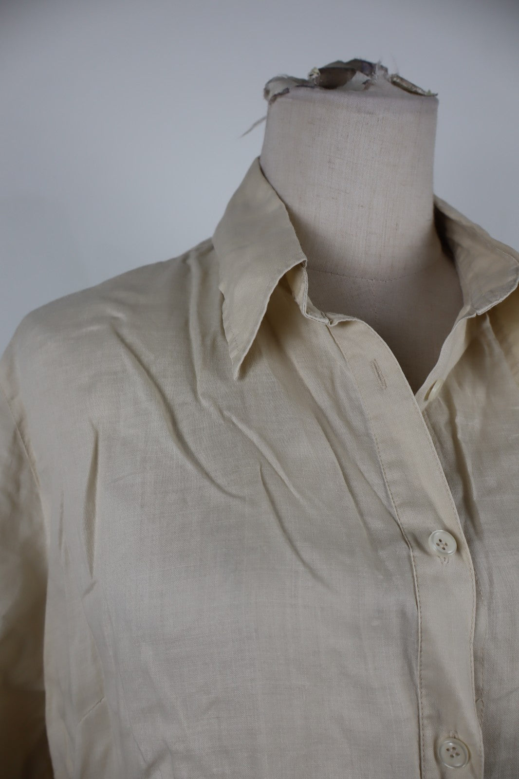MARLBORO CLASSIC CAMICIA DONNA TG 2XL WOMAN SHIRT CASUAL VINTAGE MANICA A 3/4