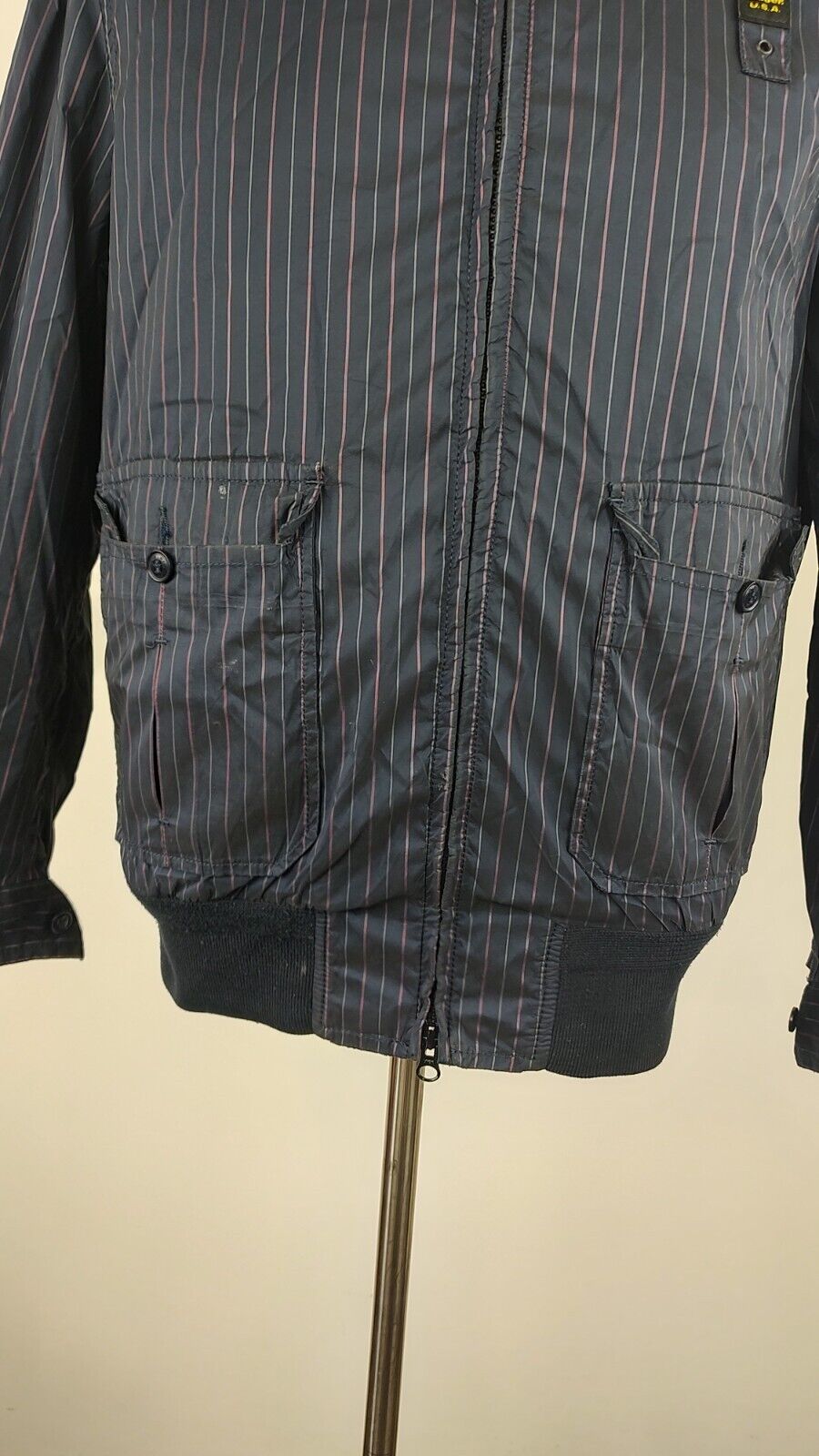 BLAUER GIUBBINO IMPERMEABILE UOMO  Tg XL MAN CASUAL VINTAGE JACKET
