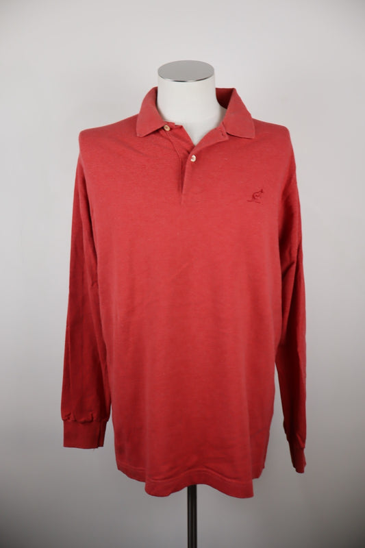 AUSTRALIAN MAGLIA POLO UOMO COTONE TG 54 MAN COTTON SHIRT CASUAL VINTAGE LOGO