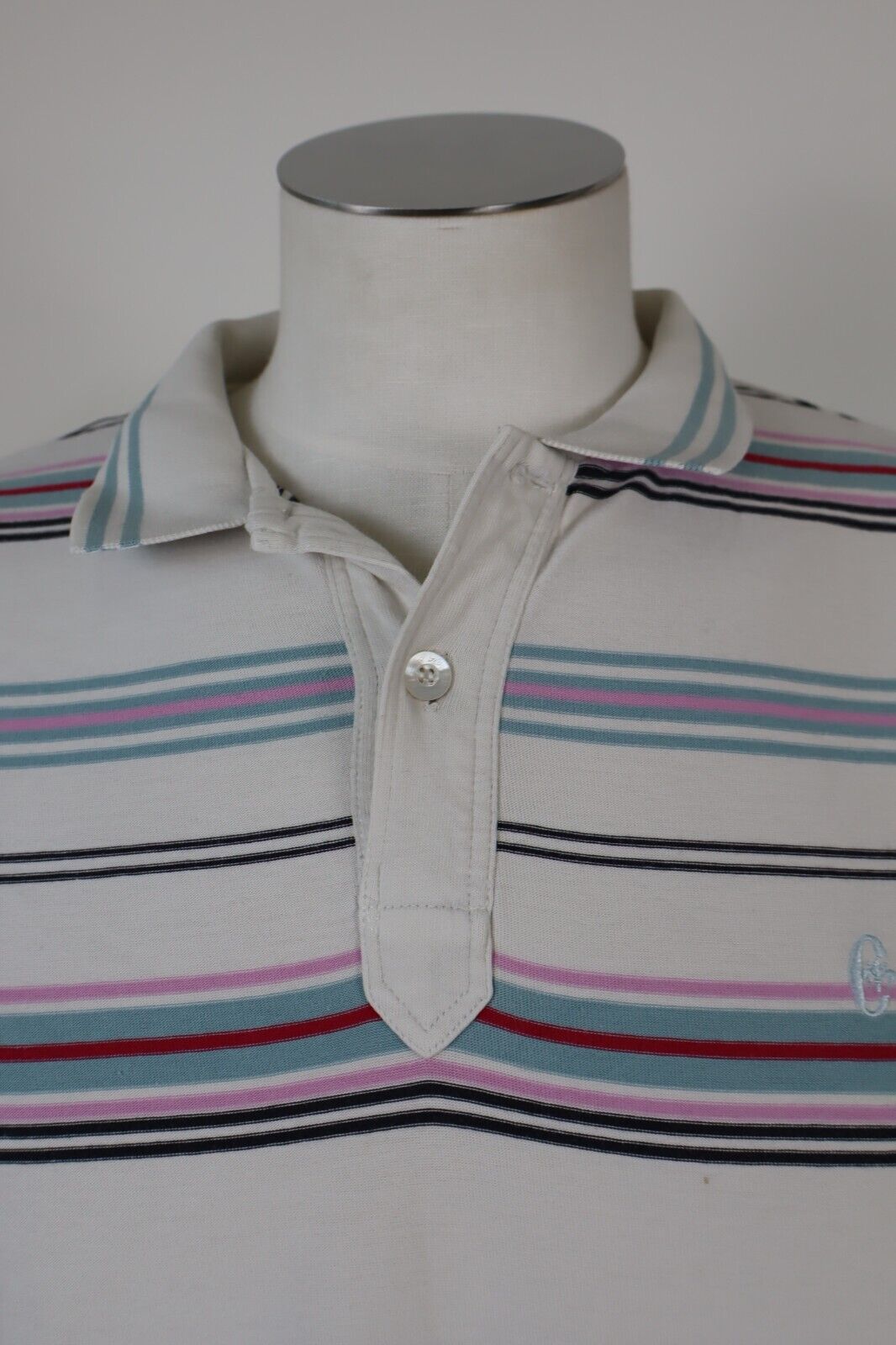 CONTE OF FLORENCE MAGLIA POLO UOMO TG. L MAN POLO SHIRT CASUAL VINTAGE COTONE