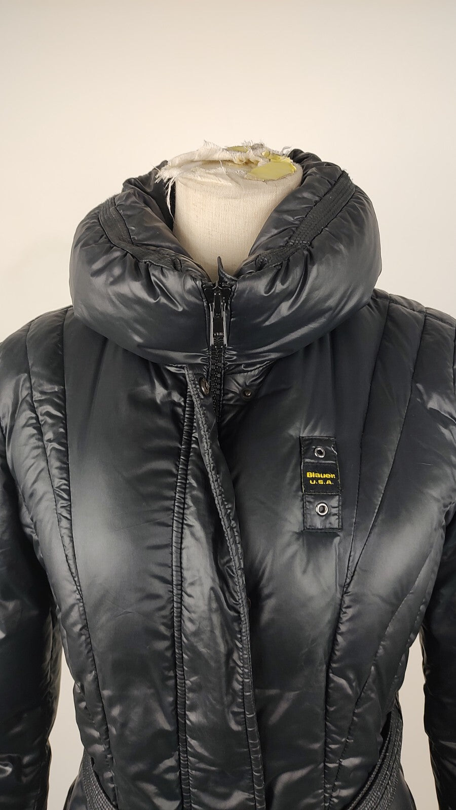BLAUER GIUBBINO PIUMINO DONNA Tg M VINTAGE WOMAN JACKET CASUAL VINTAGE