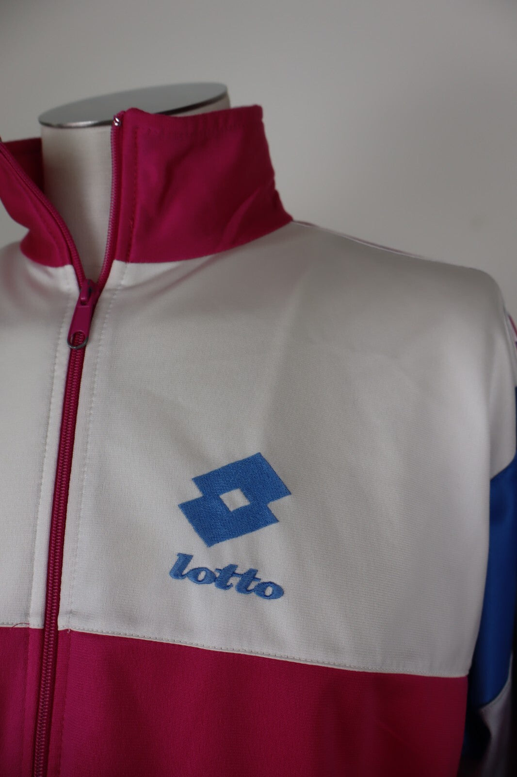 LOTTO TEAM TENNIS GIACCA SPORTIVA UOMO Tg. L MAN CASUAL SPORT JACKET