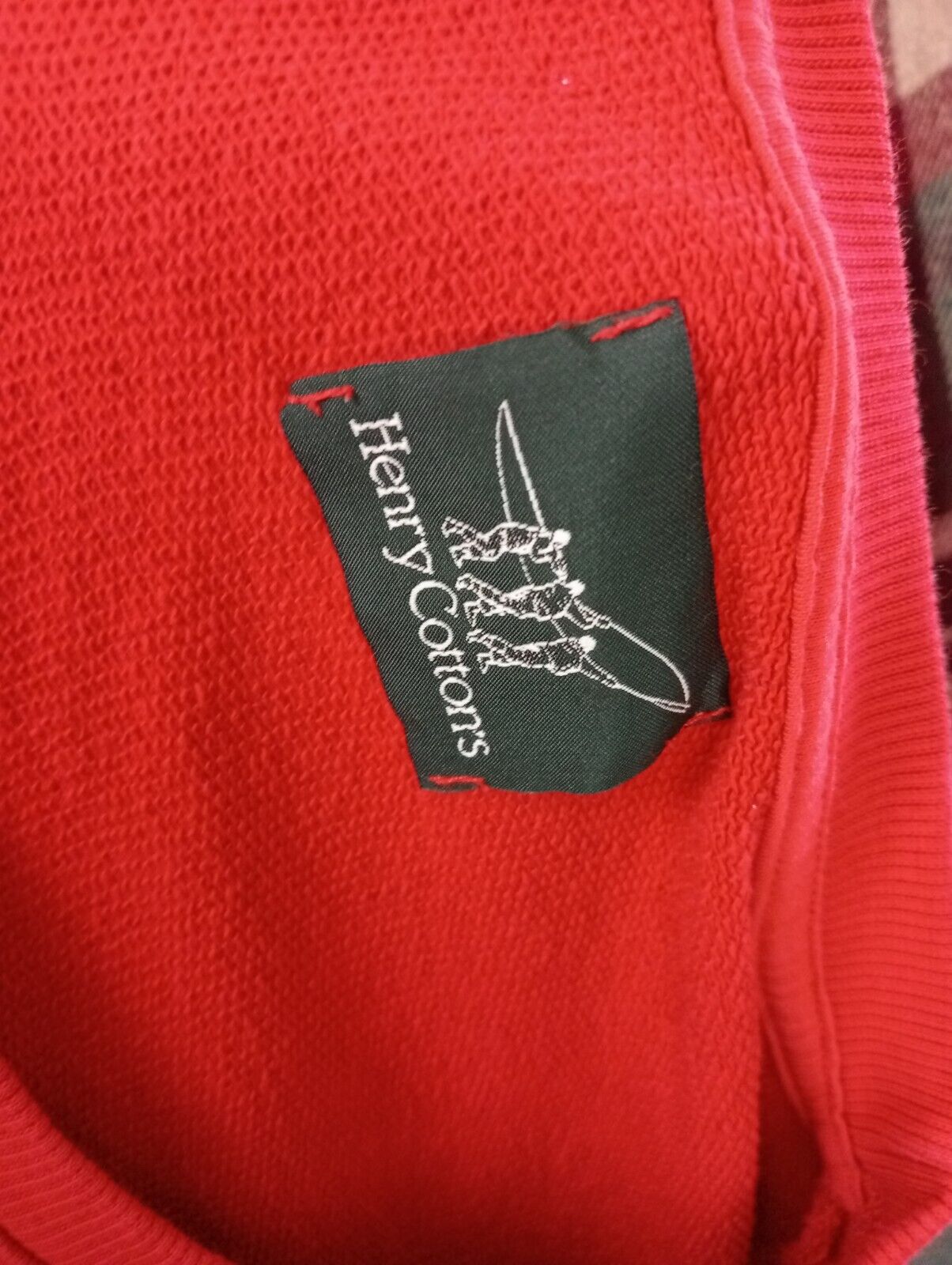 HENRY COTTON'S FELPA UOMO MAGLIA 2XL COTONE MAN SPORT SWEATSHIRT VINTAGE CASUAL