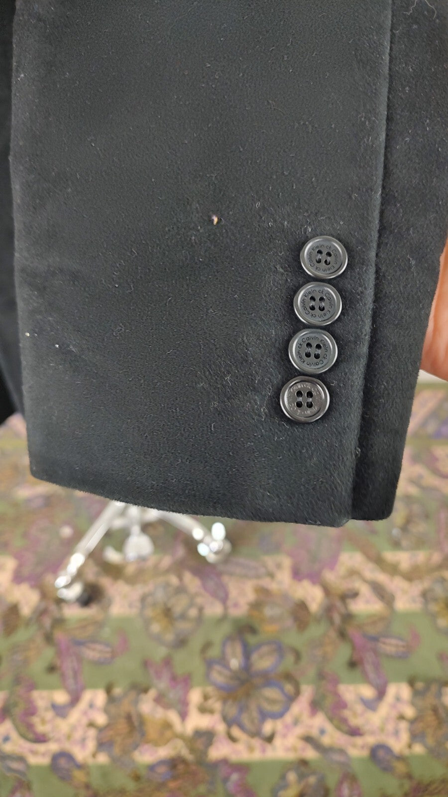 CALVIN KLEIN CK CAPPOTTO COAT GIUBBINO UOMO TG 56 MAN JACKET CASUAL VINTAGE