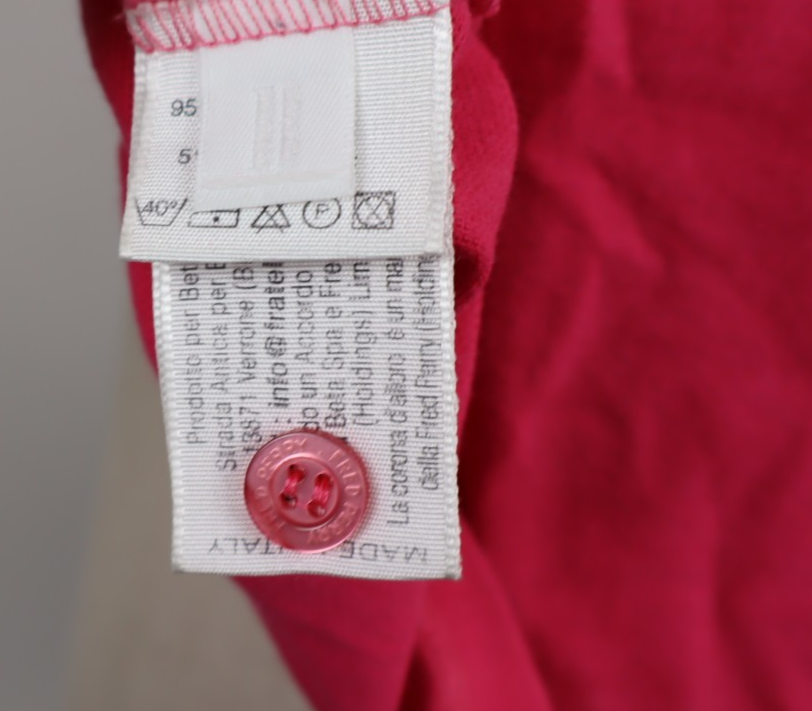 FRED PERRY  POLO MAGLIA DONNA COTONE TG S WOMAN SHIRT CASUAL VINTAGE COTONE LOGO