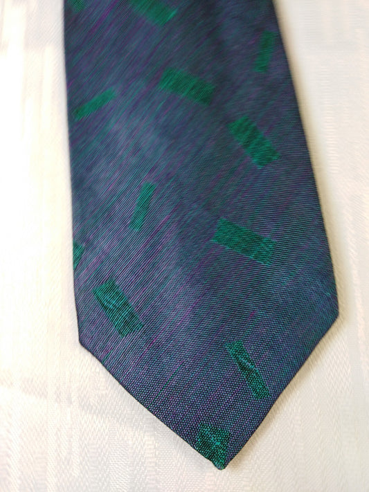 TINO COSMA 100% SILK TIE SETA CRAVATTA NECKTIE ITALY VINTAGE CLASSIC