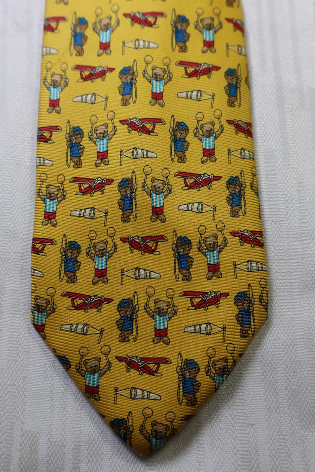 ANGELO MARINO NAPOLI  SILK TIE SETA CRAVATTA NECKTIE MADE IN ITALY