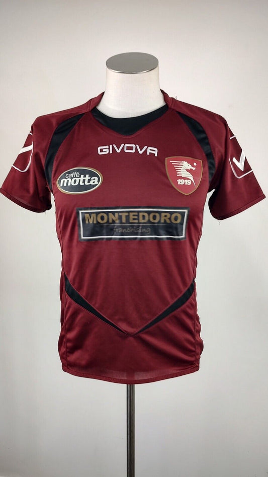 GIVOVA SALERNITANA N 9 MAGLIA CALCIO UOMO Tg XS SOCCER JERSEY TRIKOT 2012/13