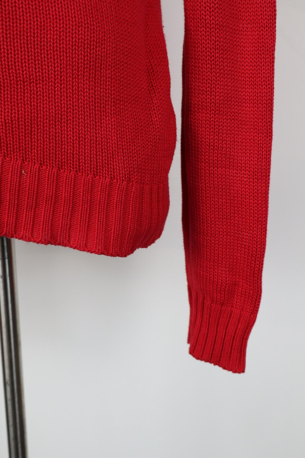 ARMANI JEANS MAGLIONE CON ZIP COTONE VINTAGE UOMO TG M MAN SWEATER CASUAL