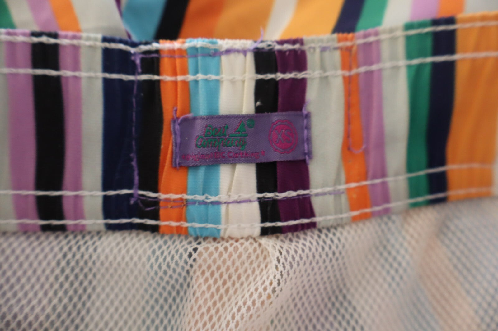 BEST COMPANY COSTUME PANTALONCINO MARE UOMO TG XS MEN SWIMSUIT VINTAGE CASUAL